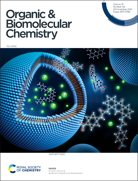 Go to journal home page - Organic & Biomolecular Chemistry